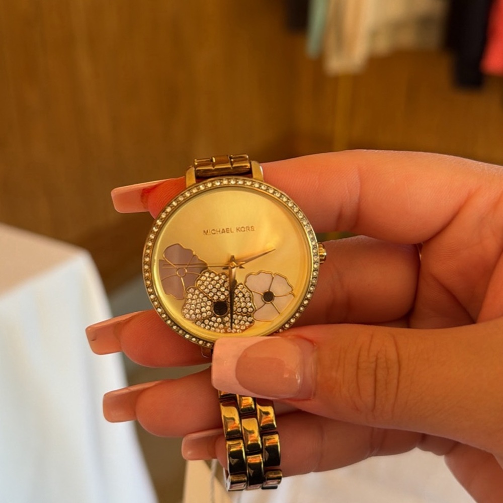 Michael Kors Gold and Silver watch